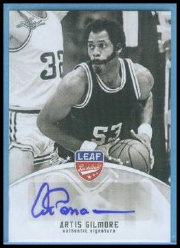 2011-12 Leaf Best of Basketball Autographs AG1 Artis Gilmore